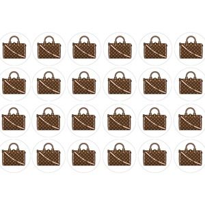 x50 Fashion Handbag Sticker Seals Handmade Fashion Girl Scrapbook Stickers